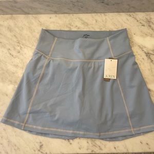J Crew Cloudstretch High-rise Sports Skirt in Blue Mist
